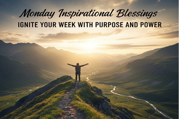 Monday Inspirational Blessings