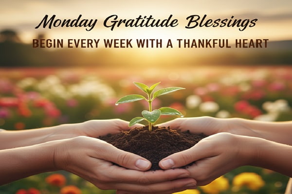 Monday Gratitude Blessings
