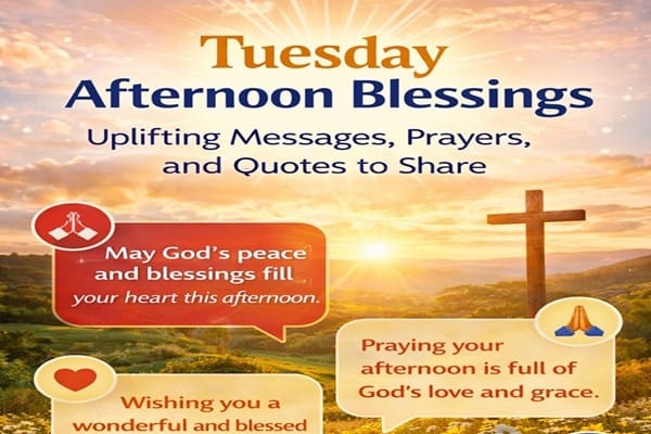 Tuesday Afternoon Blessings