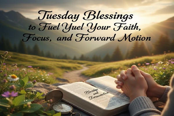 Inspirational Tuesday Blessings