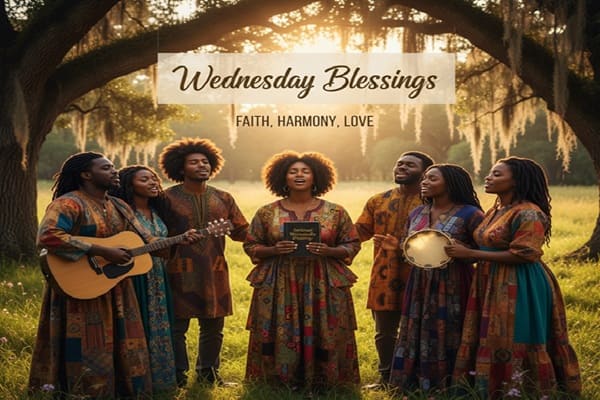 African American Spiritual Wednesday Blessings