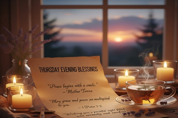 Thursday Evening Blessings