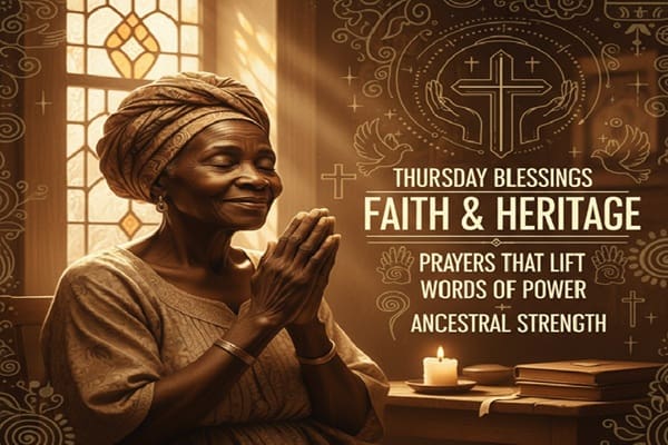 African American Spiritual Thursday Blessings