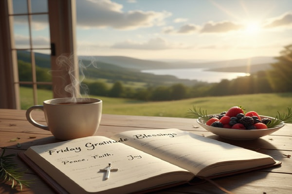 Friday Gratitude Blessings to Close Your Week with Peace