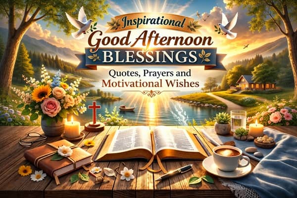 Inspirational Good Afternoon Blessings