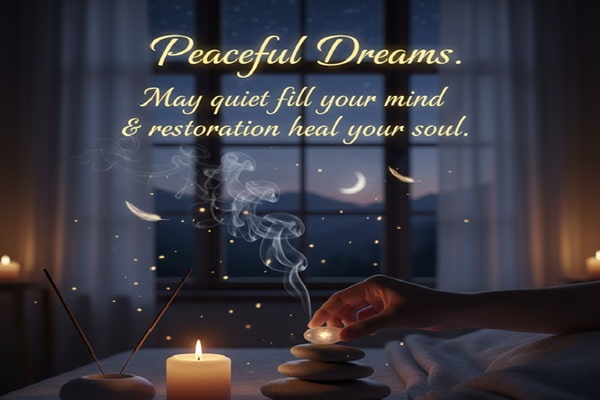 Peaceful Good Night Blessings