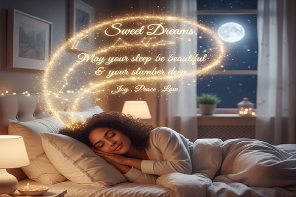 Sweet Dreams Good Night Blessings