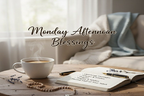 Monday Afternoon Blessings