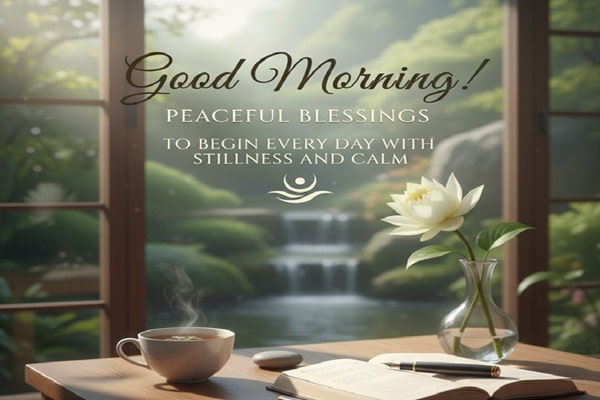 Peaceful Good Morning Blessings to Begin Every Day With Stillness and Calm