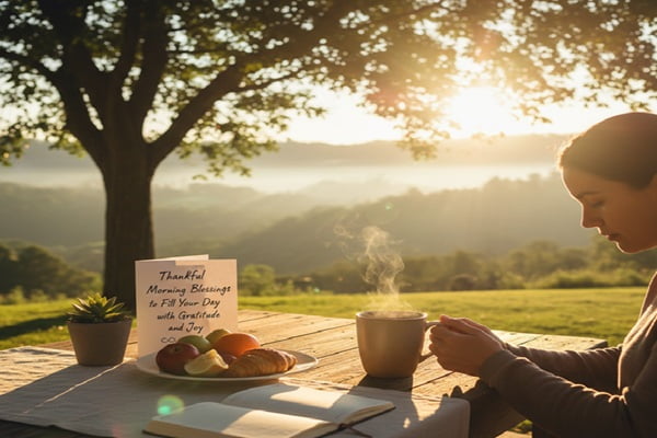 Thankful Morning Blessings to Fill Your Day with Gratitude and Joy